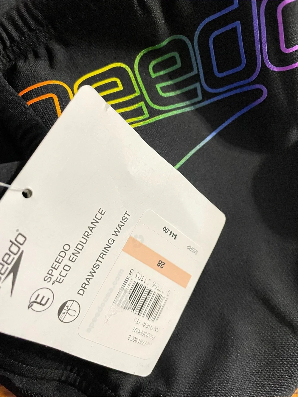 SPEEDO Men's Swim Dive Brief Size 28 Eco Endurance UPF 50+ NWT